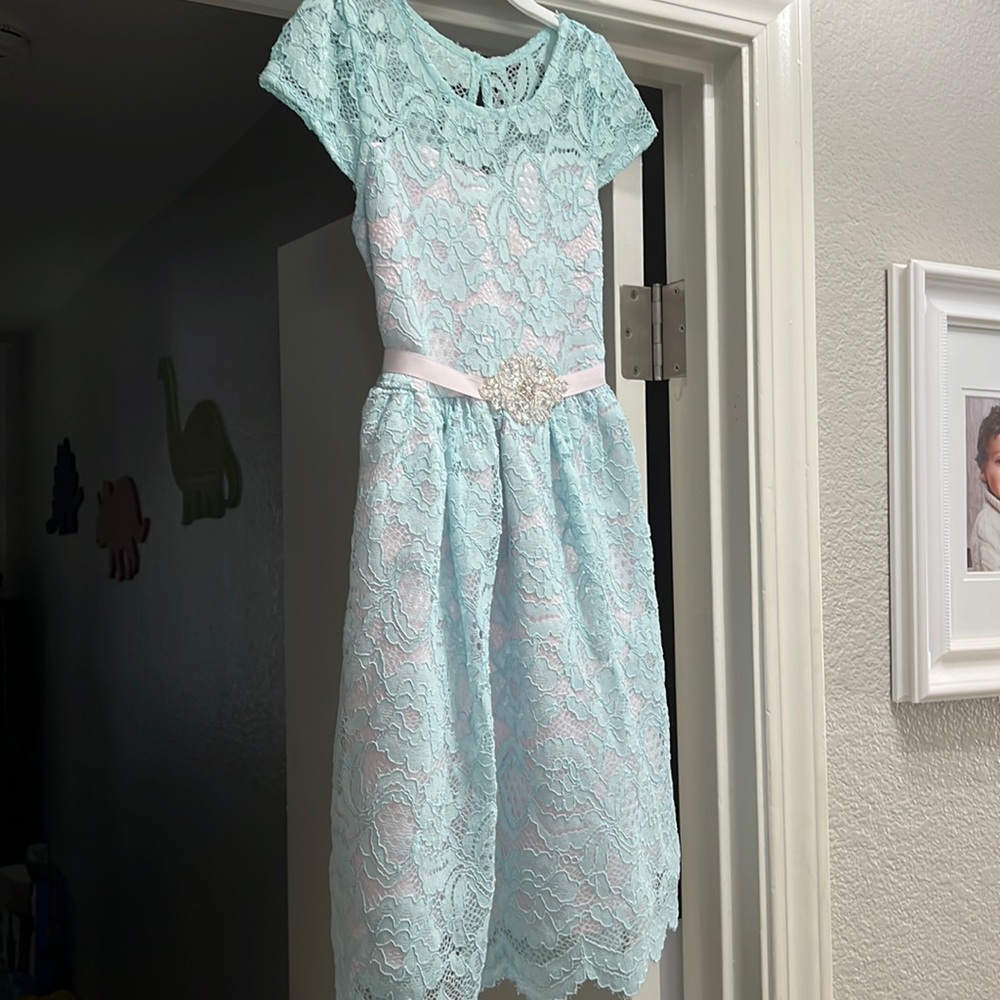 Girl Rare Editions lace dress size 6X